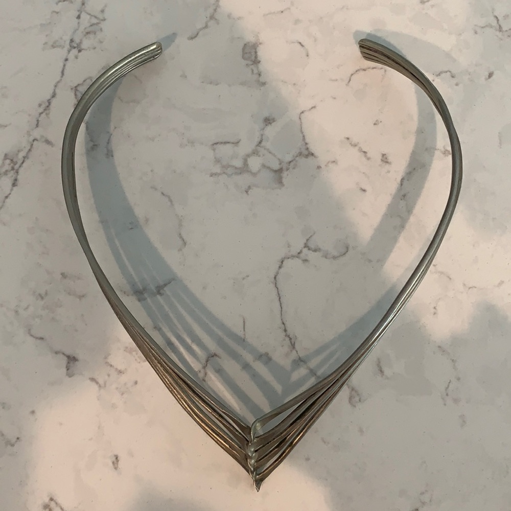 Vintage Silver Collar necklace
